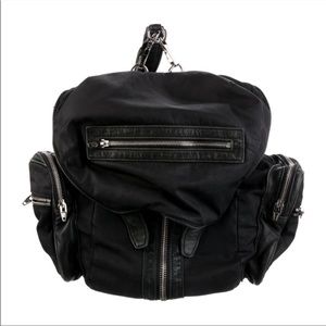Alexander Wang nylon and leather backpack